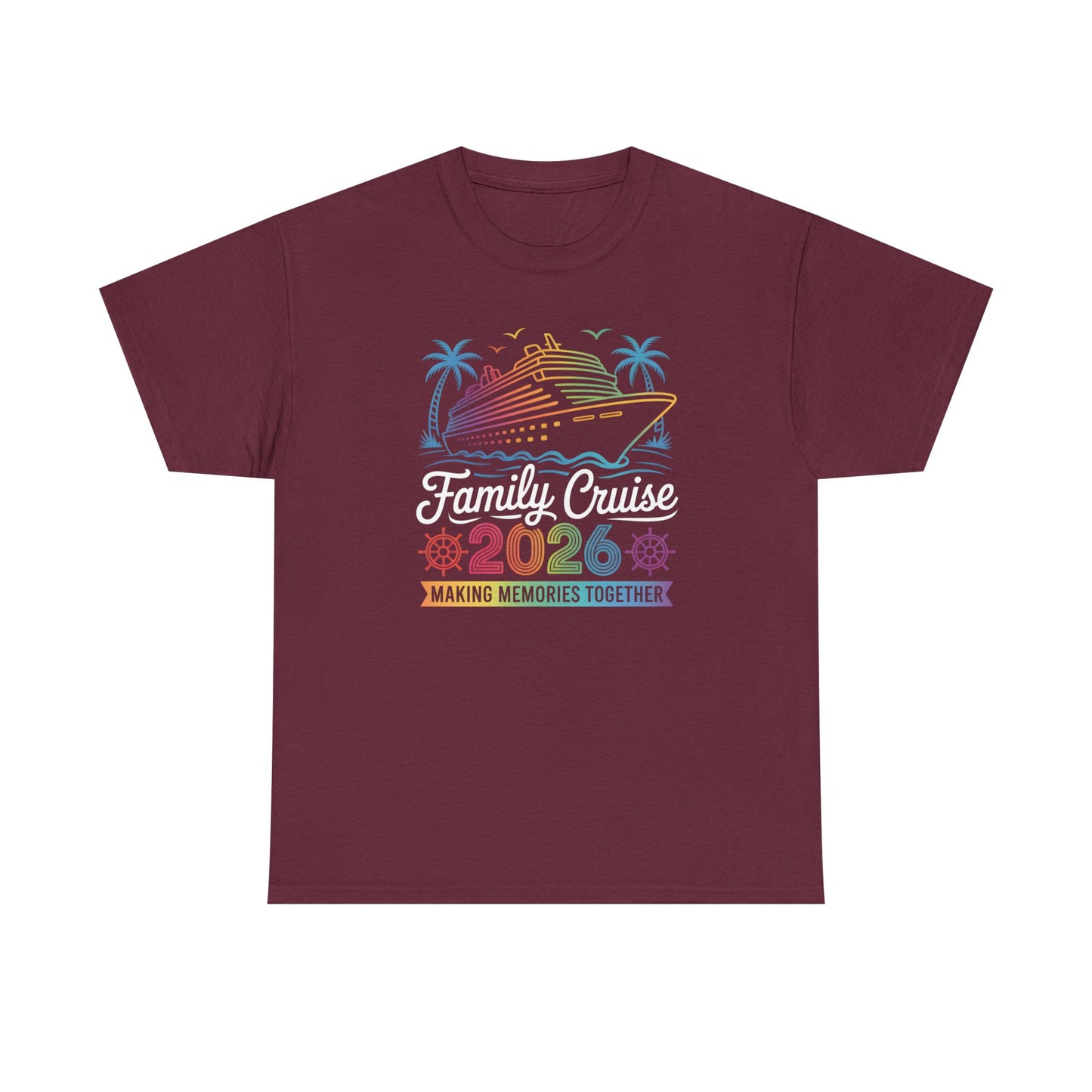 Family Cruise 2026 Making Memories Together Unisex T-Shirt