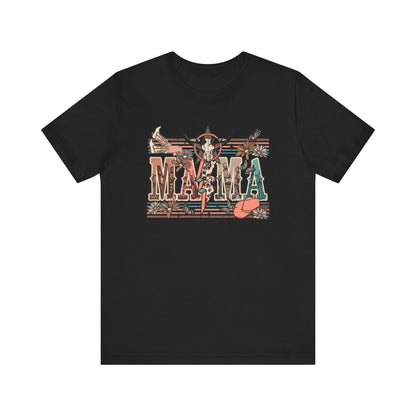 Mama Western Cowgirl Unisex T-Shirt