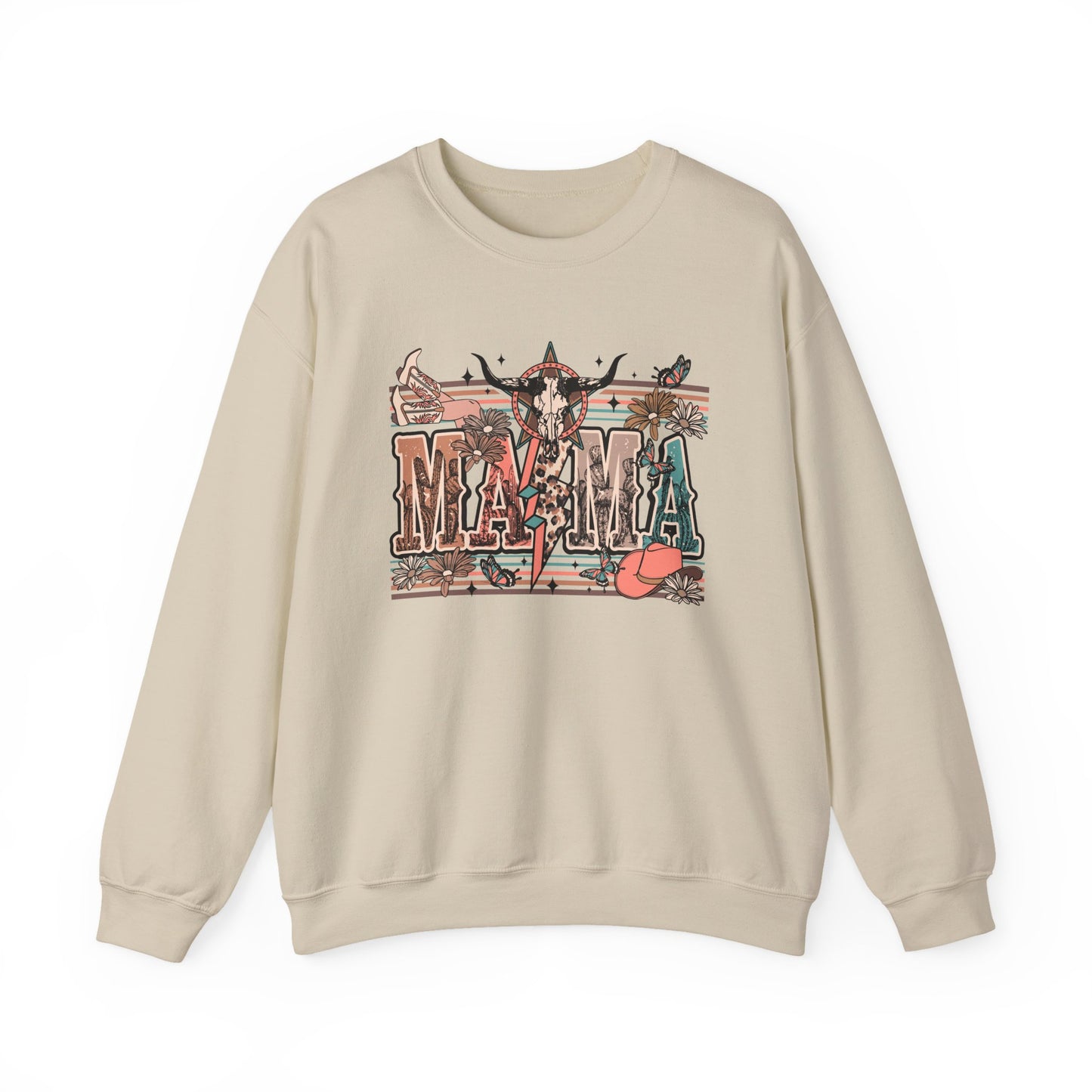 Mama Western Cowgirl Sweatshirt