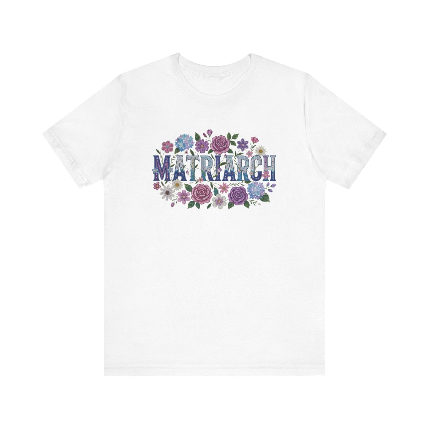 Matriarch Floral Beaded Unisex T-Shirt