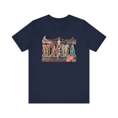 Mama Western Cowgirl Unisex T-Shirt
