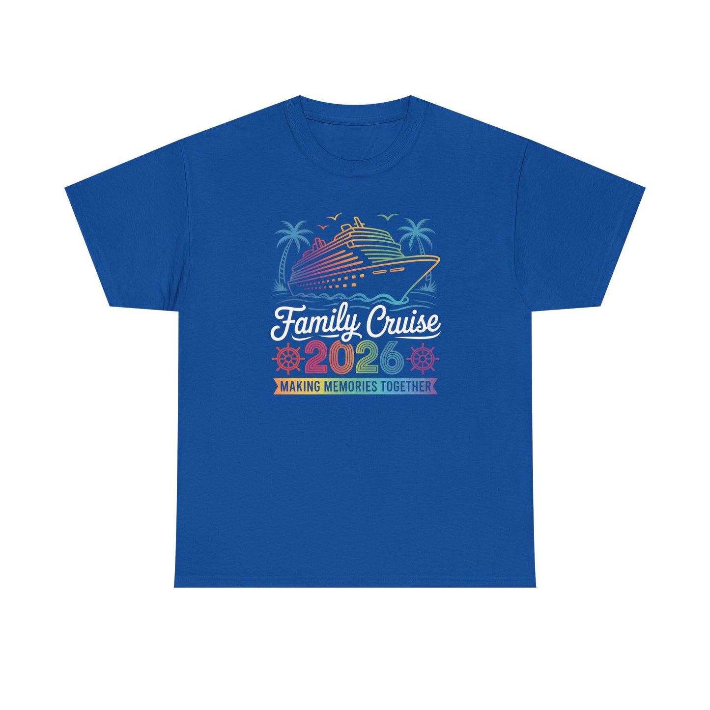 Family Cruise 2026 Making Memories Together Unisex T-Shirt