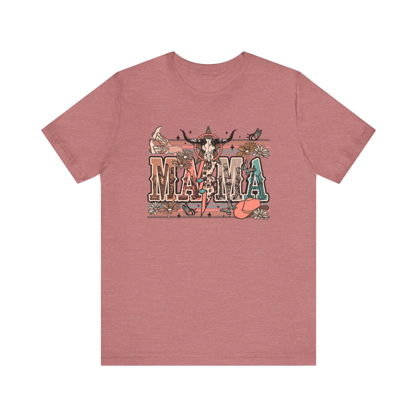 Mama Western Cowgirl Unisex T-Shirt