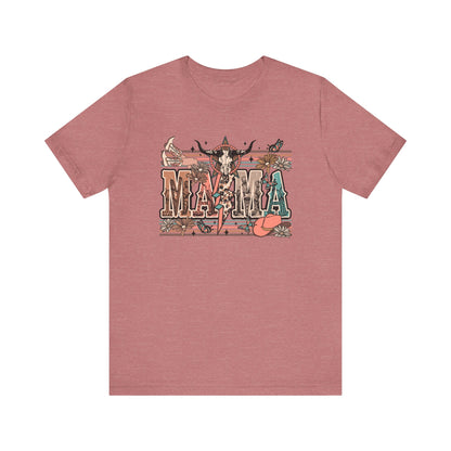 Mama Western Cowgirl Unisex T-Shirt