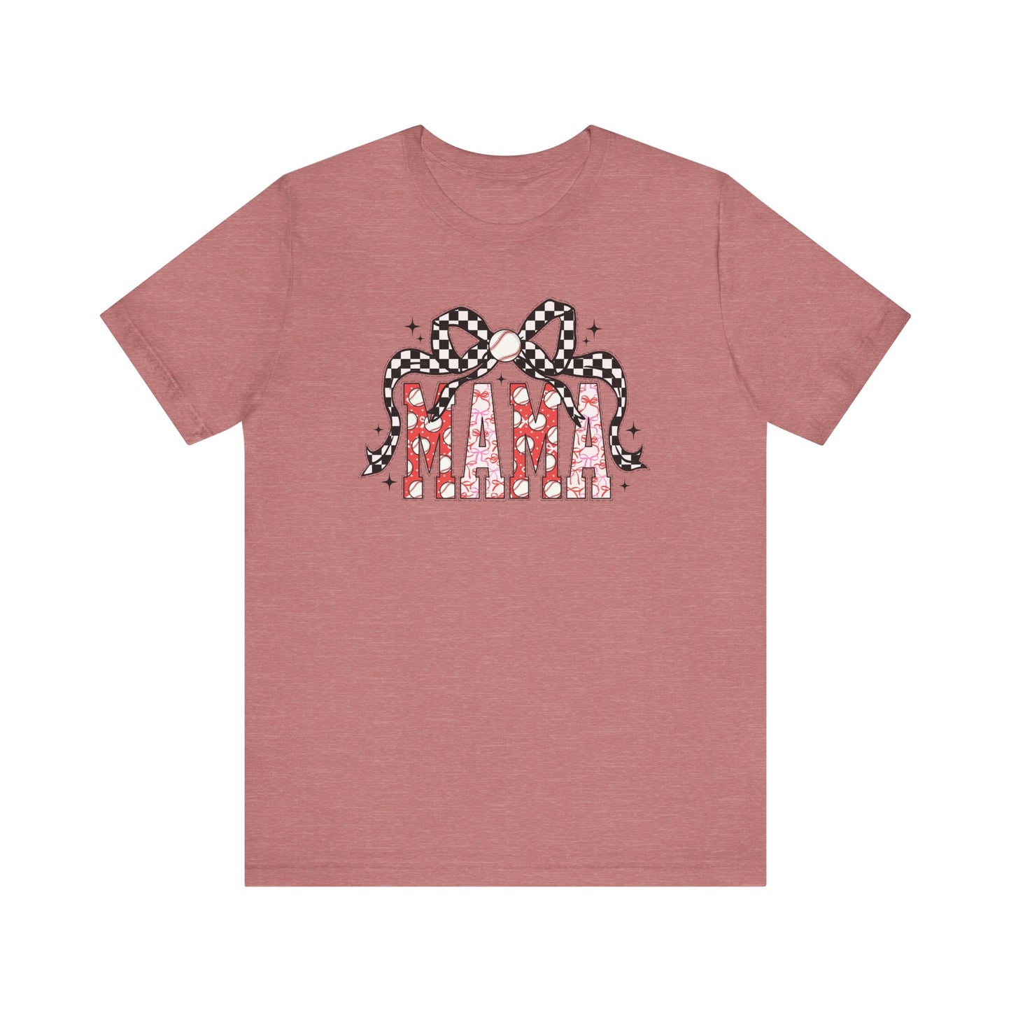 Baseball Mama Coquette Unisex T-Shirt