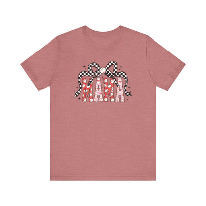Baseball Mama Coquette Unisex T-Shirt