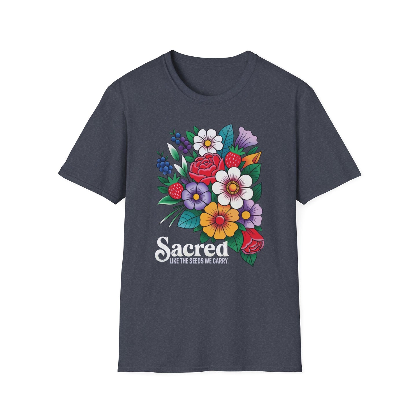 Sacred Like The Seeds We Carry Unisex T-Shirt