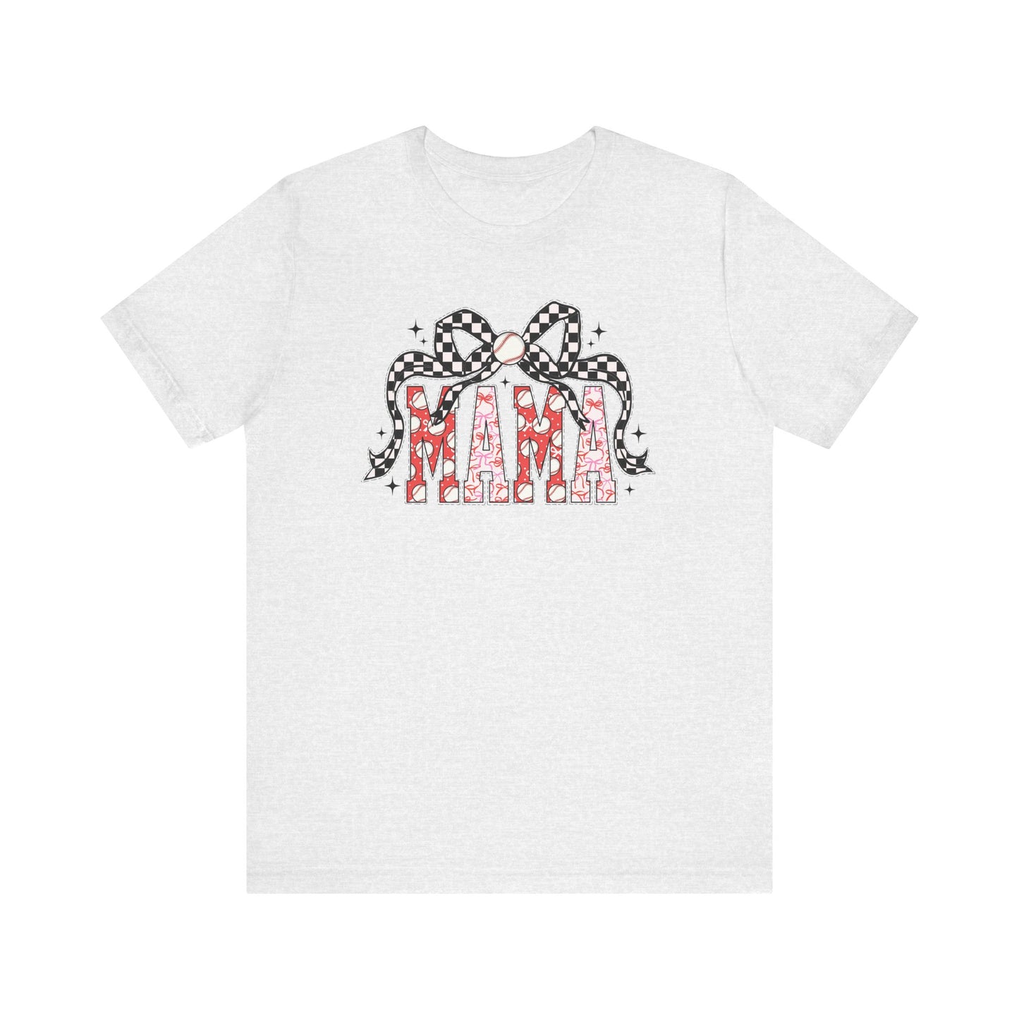 Baseball Mama Coquette Unisex T-Shirt