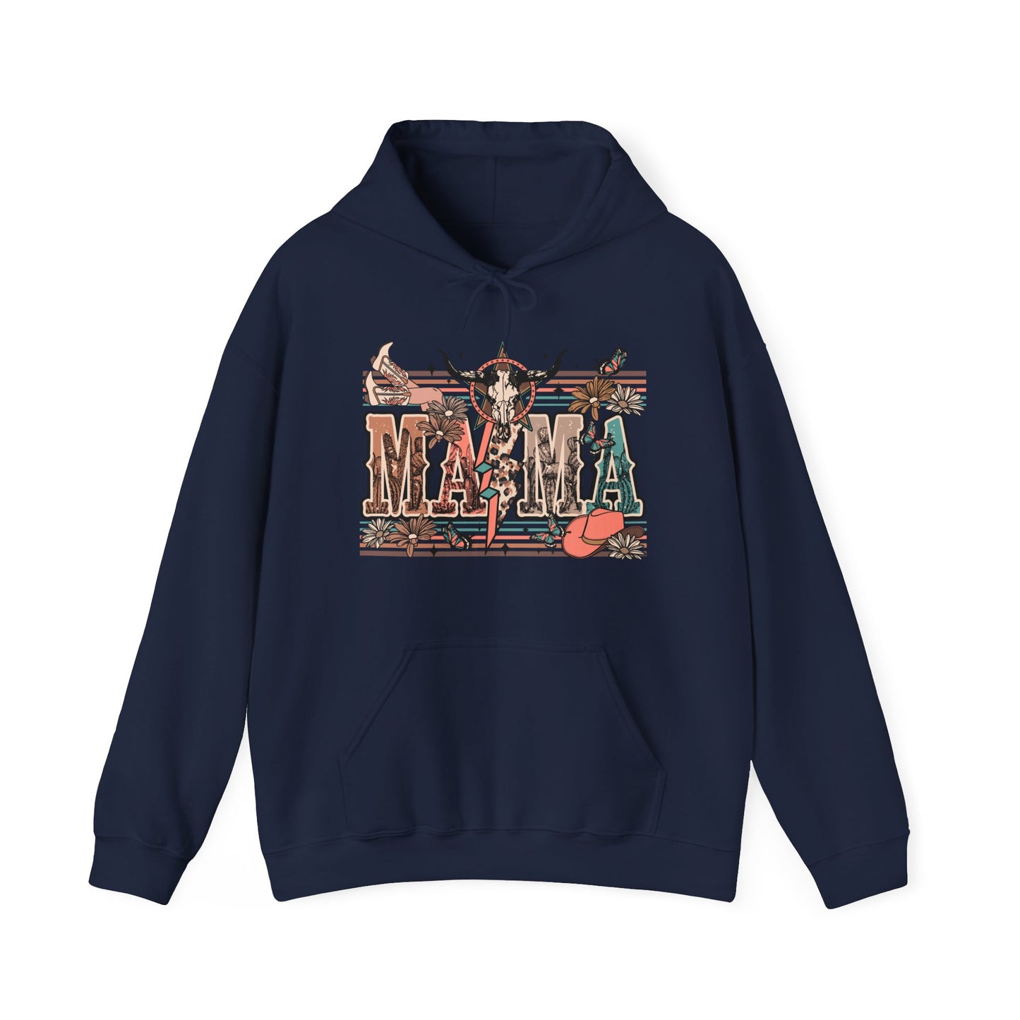 Mama Western Cowgirl Hoodie