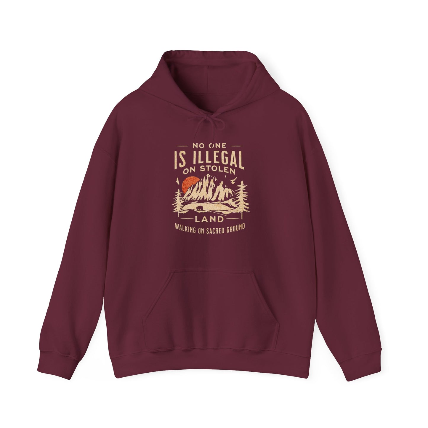 No One Is Illegal Unisex Hoodie
