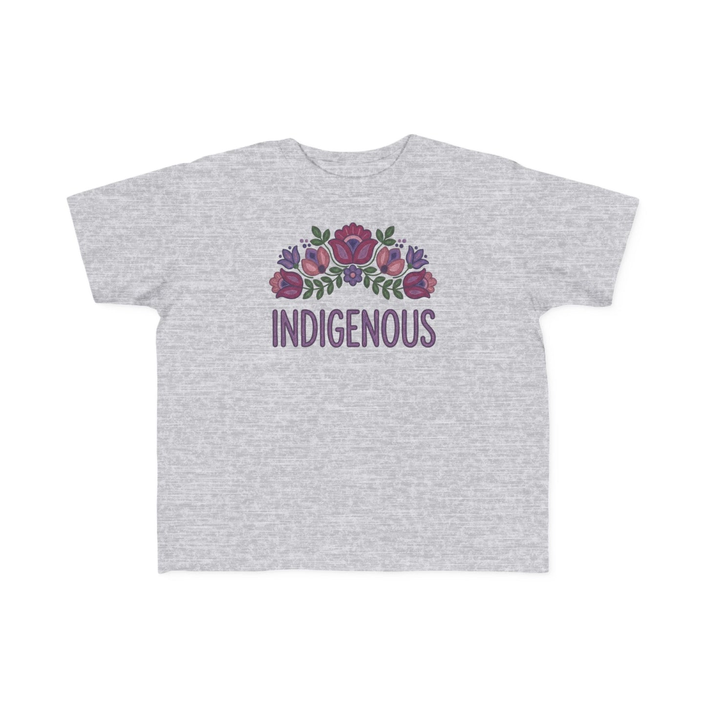 Indigenous Beaded Floral Toddler T-Shirt