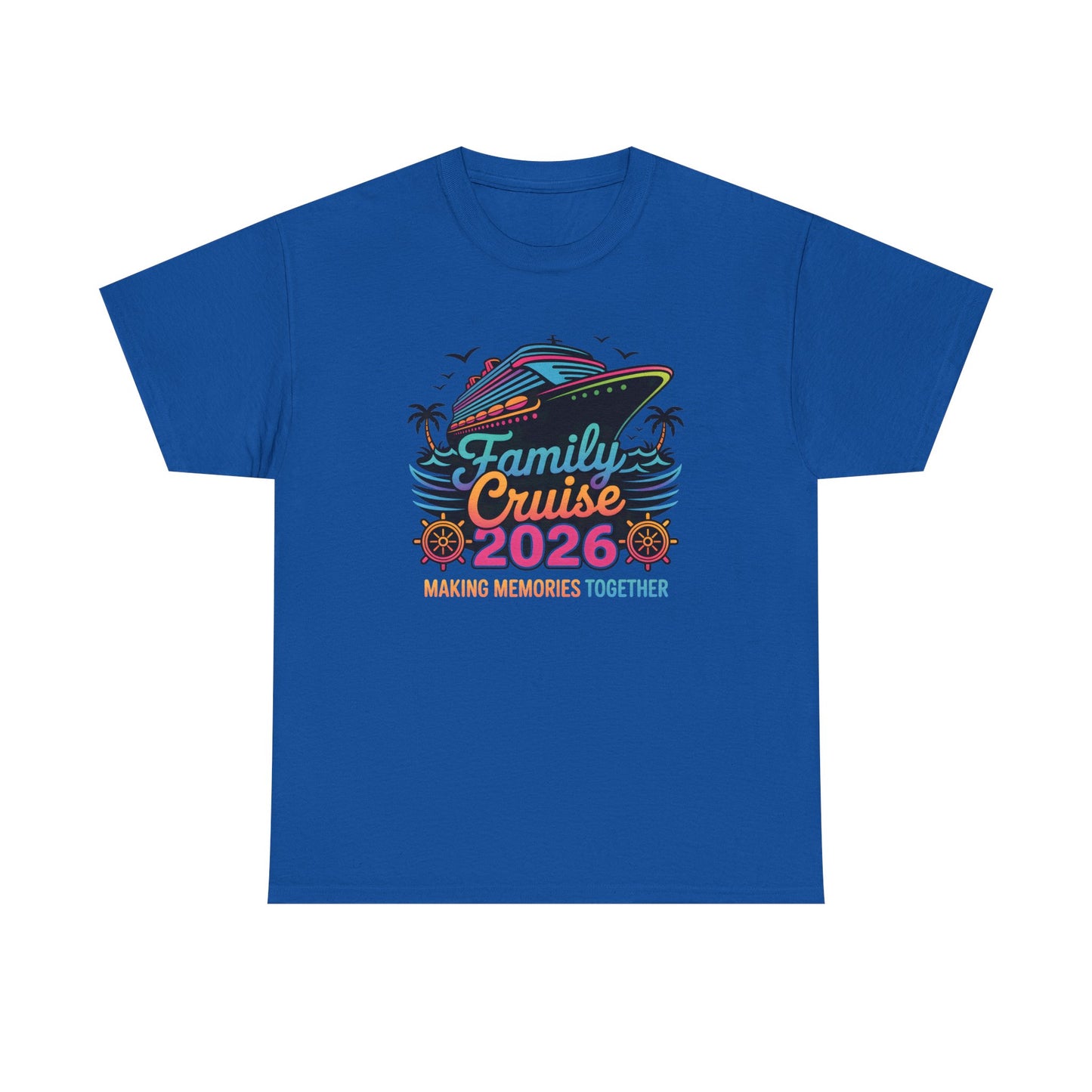 Family Cruise 2026 Making Memories Together Unisex T-Shirt