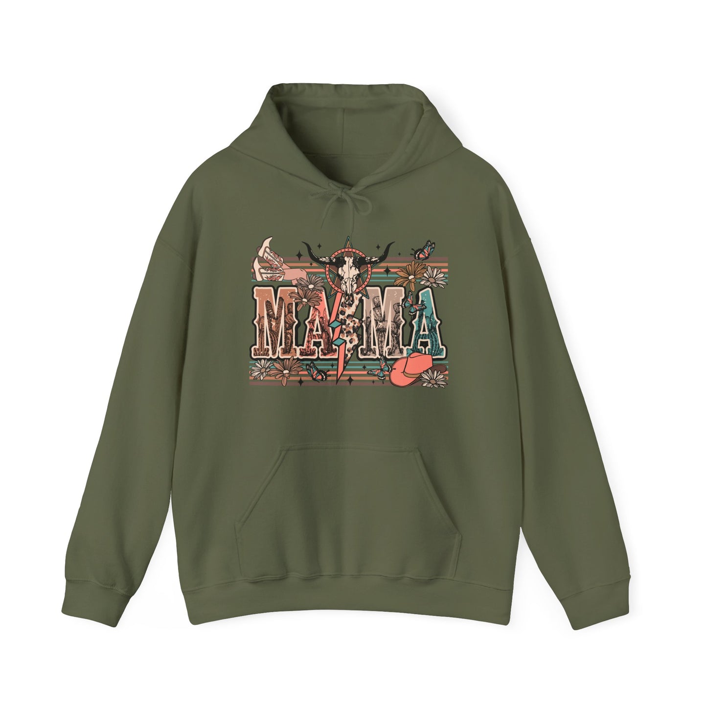 Mama Western Cowgirl Hoodie