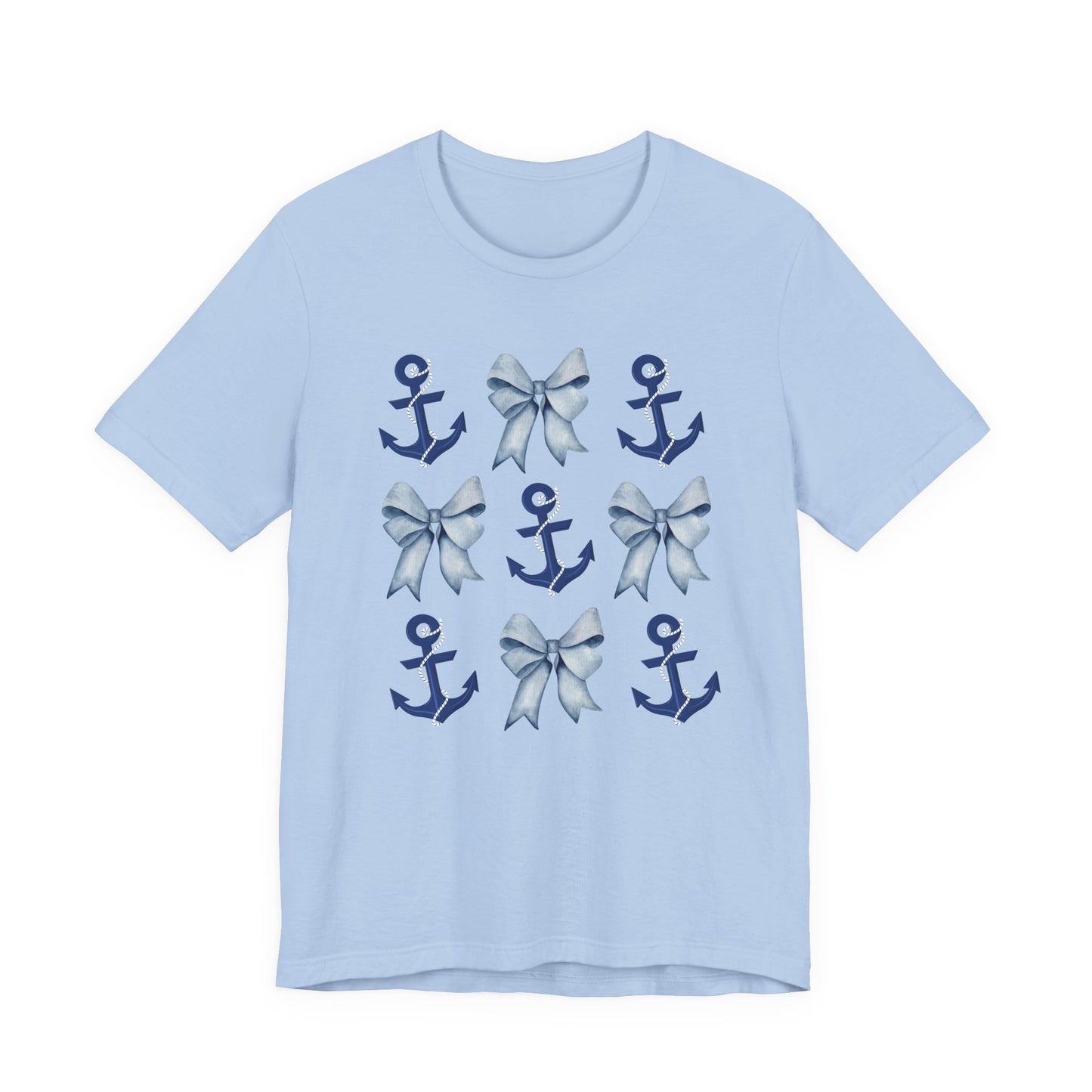 Nautical Anchor Bows Unisex T-Shirt