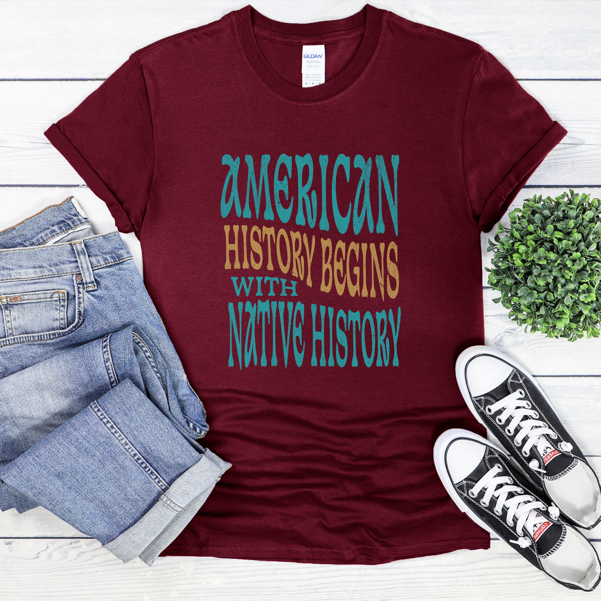 American History Begins With Native History Shirt, Native History Shirt, Indigenous History Shirt, Native American History Shirt, Indigenous Education Shirt, Decolonize Education Shirt, Teacher Graphic Tee, History Teacher Gift, Indigenous Rights Apparel, Native Pride Shirt, Social Justice Shirt, Indigenous-Owned Clothing, Indigenous Peoples Day Shirt, Native Heritage Shirt, Educational Graphic Tee, American History Teacher Shirt, Indigenous Advocate Shirt