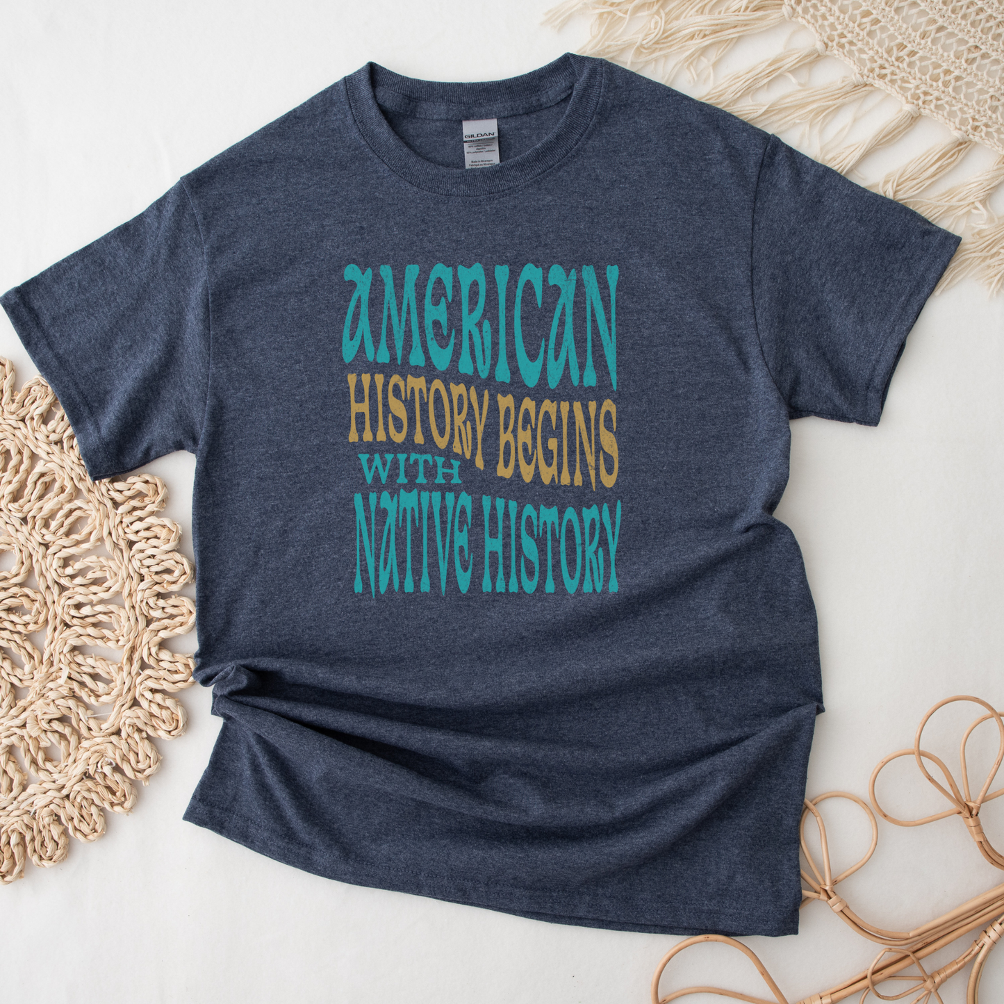 American History Begins With Native History Shirt, Native History Shirt, Indigenous History Shirt, Native American History Shirt, Indigenous Education Shirt, Decolonize Education Shirt, Teacher Graphic Tee, History Teacher Gift, Indigenous Rights Apparel, Native Pride Shirt, Social Justice Shirt, Indigenous-Owned Clothing, Indigenous Peoples Day Shirt, Native Heritage Shirt, Educational Graphic Tee, American History Teacher Shirt, Indigenous Advocate Shirt