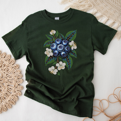 Beaded Blueberries Unisex T-Shirt