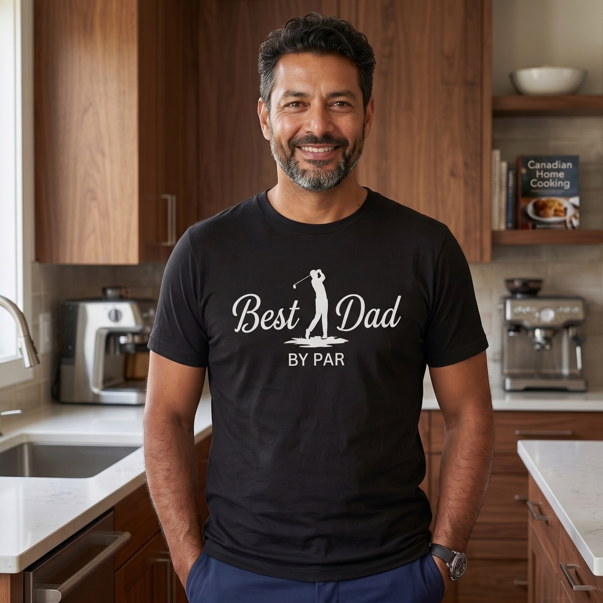 Best Dad By Par shirt with golf silhouette and funny pun text on a unisex tee. best dad by par, golf dad shirt, funny dad shirt, father gift tee, golf lover shirt, unisex graphic tee, dad pun shirt, Father’s Day shirt, sporty dad apparel, golf graphic tee, humorous t shirt, dad appreciation gift, golf themed shirt, everyday casual tee, best dad shirt