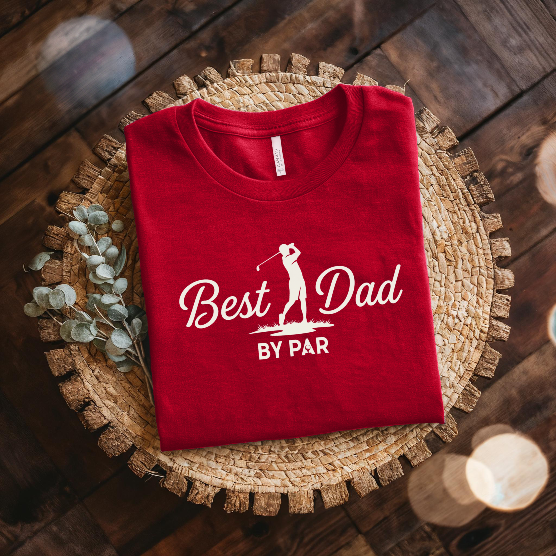 Best Dad By Par shirt with golf silhouette and funny pun text on a unisex tee. best dad by par, golf dad shirt, funny dad shirt, father gift tee, golf lover shirt, unisex graphic tee, dad pun shirt, Father’s Day shirt, sporty dad apparel, golf graphic tee, humorous t shirt, dad appreciation gift, golf themed shirt, everyday casual tee, best dad shirt