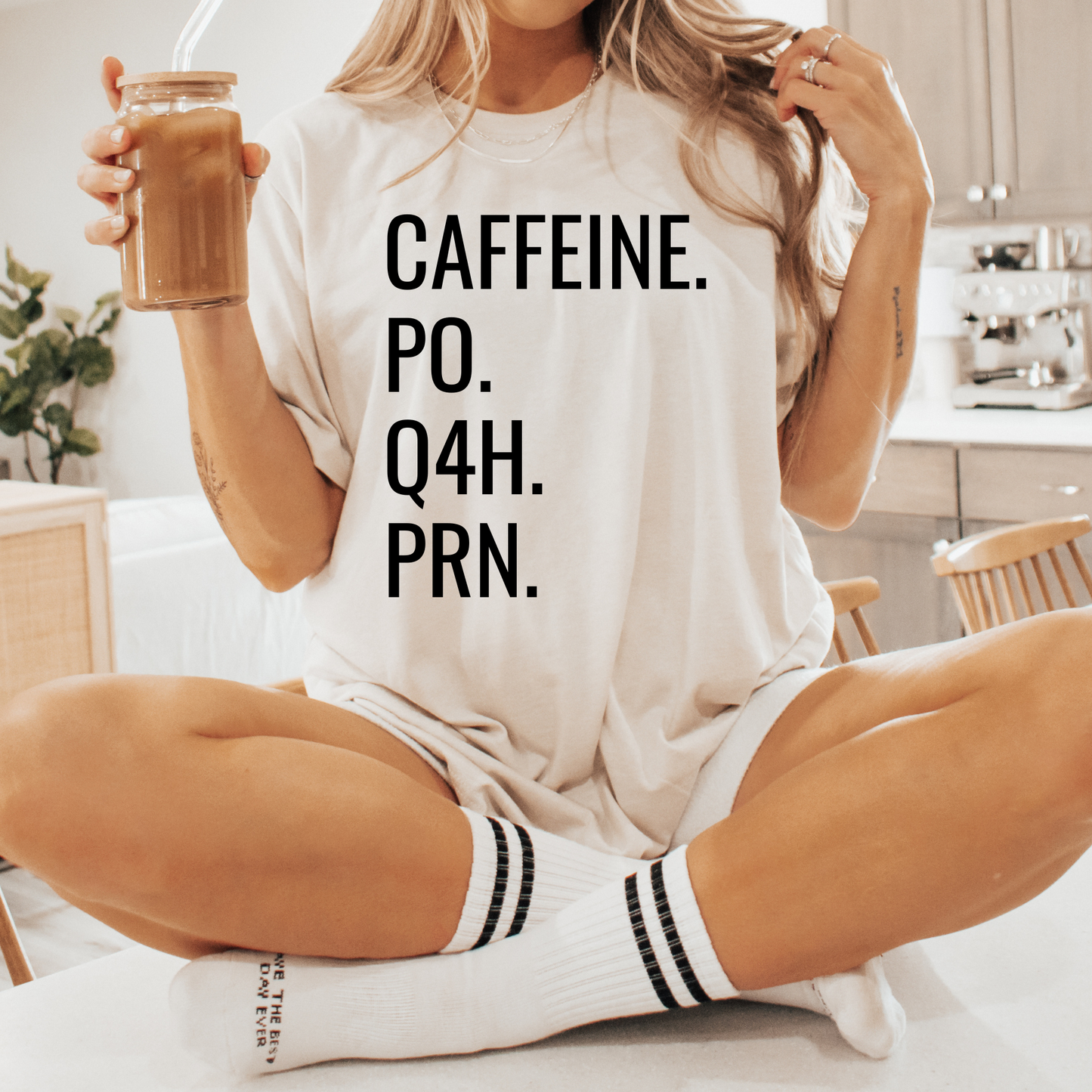 caffeine po q4h prn shirt, nurse coffee shirt, funny nurse shirt, medical humor shirt, nursing student shirt, nurse life shirt, healthcare worker shirt, coffee lover shirt, rn shirt, funny medical tee, nurse gift idea, hospital humor shirt, unisex nurse tee