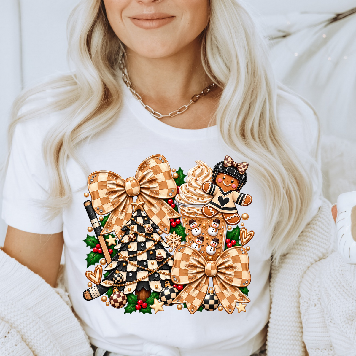 Christmas Hockey Shirt, Hockey Mom Shirt, Hockey Christmas, Checkered Christmas, Christmas Coffee Shirt, Hockey Mom Christmas, Gingerbread Hockey, Hockey Mom Gift, Christmas Hockey Mom, Holiday Hockey Shirt, Christmas Bow Shirt, Coquette Christmas, Trendy Christmas Tee, Neutral Christmas Shirt, Hockey Coffee Shirt, Christmas T-Shirt, Hockey Mom Tee, Hockey Lover Gift, Christmas Gingerbread, Checkered Bow Shirt, Festive Hockey Shirt, Holiday Coffee Shirt, Hockey Season, Hockey Mama, Cute Christmas Shirt, Chr