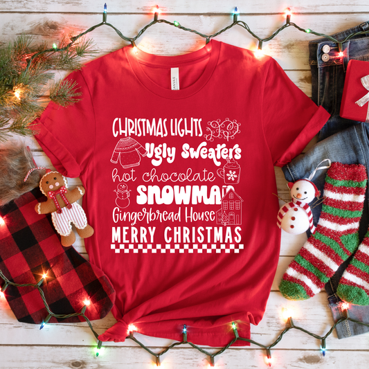 Christmas Things Shirt, Christmas Shirt, Christmas Graphic Tee, Merry Christmas Shirt, Christmas Lights Shirt, Ugly Sweater Shirt, Hot Chocolate Shirt, Snowman Shirt, Gingerbread House Shirt, Cute Christmas Shirt, Trendy Christmas Tee, Christmas Lover Gift, Christmas Gift for Her, Christmas Outfit, Holiday Graphic Tee, Festive Christmas Shirt, Christmas Aesthetic, Christmas Teacher Shirt, Christmas Party Shirt, Christmas Pyjama Shirt, Christmas Vacation Shirt, Holiday Season Shirt, Christmas Typography Shir