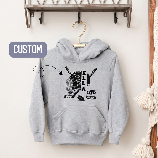 Personalized Youth Hockey Hoodie, Custom Kids Hockey Hoodie, Youth Hockey Name and Number, Kids Hockey Player Gift, Personalized Hockey Sweatshirt, Youth Hockey Apparel, Custom Hockey Hoodie Kids, Minor Hockey Gift, Hockey Birthday Hoodie, Youth Hockey Team Hoodie, Kids Hockey Jersey Number, Hockey Tournament Hoodie, Hockey Player Name Hoodie, Youth Sports Hoodie, Hockey Christmas Gift Kids, Custom Youth Sports Sweatshirt, Hockey Team Spirit Wear, Boys Hockey Hoodie, Girls Hockey Hoodie, Sahdeh Spruce