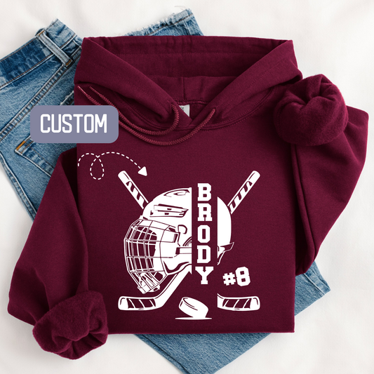 Personalized Hockey Hoodie, Custom Hockey Hoodie, Hockey Name and Number Hoodie, Hockey Player Gift, Custom Hockey Sweatshirt, Hockey Mom Hoodie, Hockey Dad Hoodie, Personalized Hockey Gift, Custom Jersey Number Hoodie, Hockey Team Hoodie, Hockey Game Day Apparel, Hockey Mom Gift, Hockey Dad Gift, Hockey Tournament Hoodie, Hockey Family Sweatshirt, Custom Sports Hoodie, Hockey Christmas Gift, Hockey Player Name Hoodie, Hockey Grandparent Gift, Sahdeh Spruce