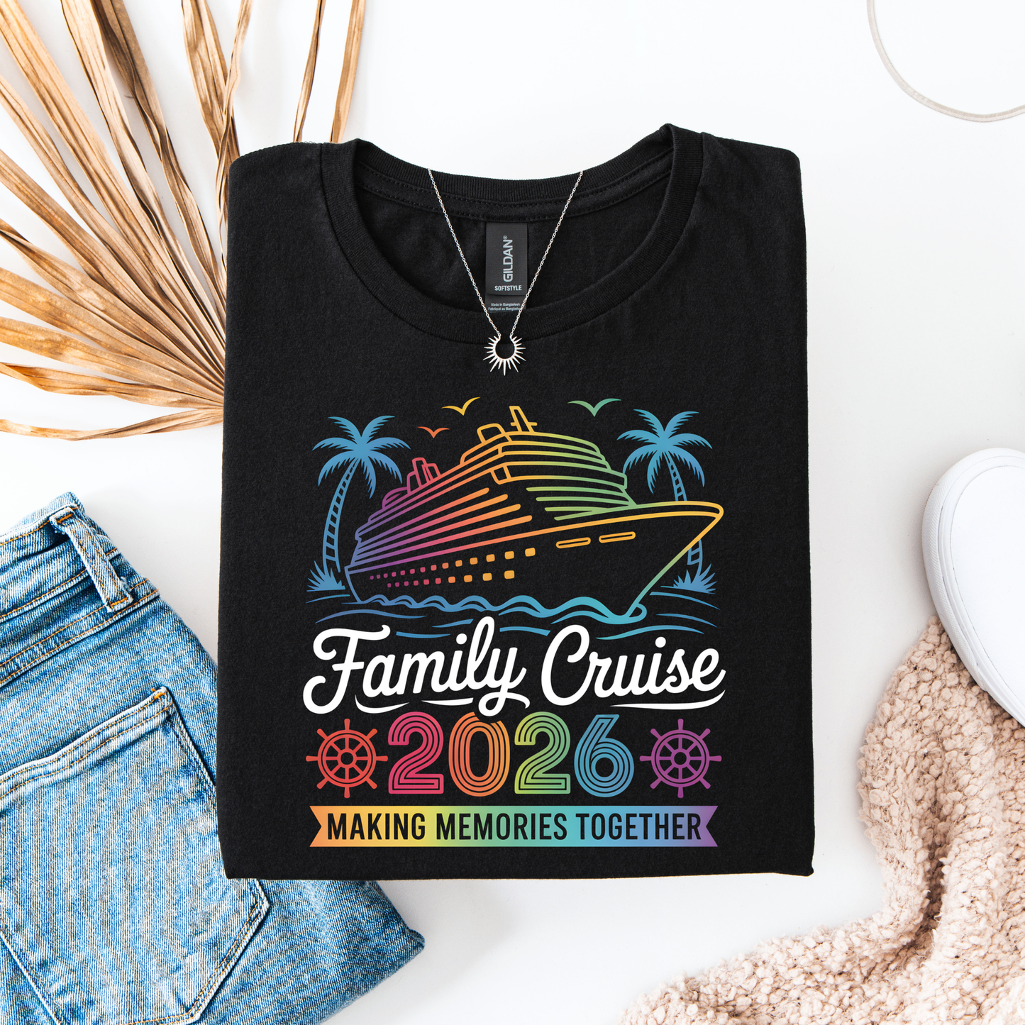 Family Cruise 2026 Making Memories Together Unisex T-Shirt