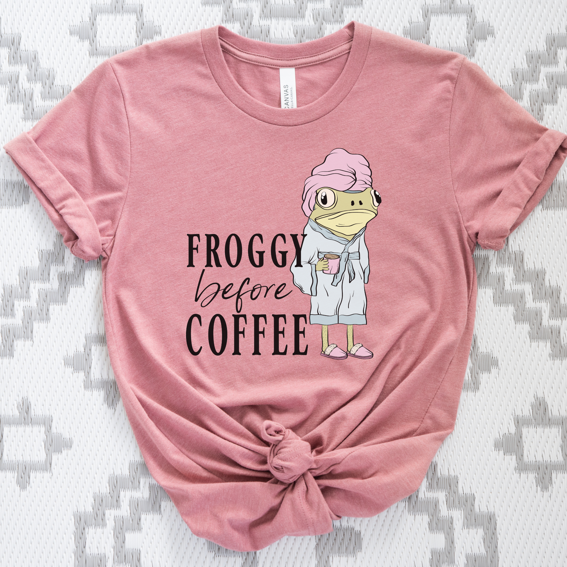 frog shirt, funny frog tee, coffee shirt, before coffee mood, funny coffee shirt, cute frog shirt, coffee lover gift, morning person joke, not a morning person, cozy aesthetic shirt, animal graphic tee, unisex funny shirt, frog lover gift, caffeine lover tee, relatable humor shirt