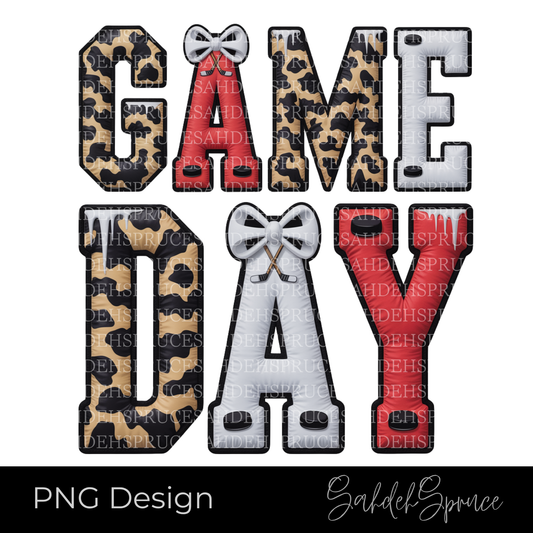 game day hockey leopard png, hockey leopard print png, hockey mom png digital download, game day hockey sublimation design, cricut hockey png file, leopard hockey graphic, hockey fan shirt design, hockey tumbler png, instant download hockey png, hockey clipart commercial use