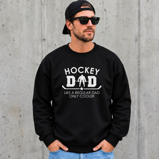 Hockey Dad Sweatshirt, Hockey Dad Crewneck, Hockey Dad Sweater, Funny Hockey Dad, Hockey Dad Gift, Hockey Dad Apparel, Hockey Dad Clothing, Hockey Father Gift, Hockey Dad Pullover, Hockey Dad Life, Proud Hockey Dad, Hockey Parent Sweatshirt, Hockey Family Apparel, Hockey Game Day, Hockey Tournament Sweatshirt, Hockey Season Sweatshirt, Hockey Gift for Dad, Fathers Day Hockey Gift, Hockey Dad Christmas Gift, Hockey Dad Birthday Gift, Minor Hockey Dad, Youth Hockey Dad, Hockey Coach Gift, Like a Regular Dad O