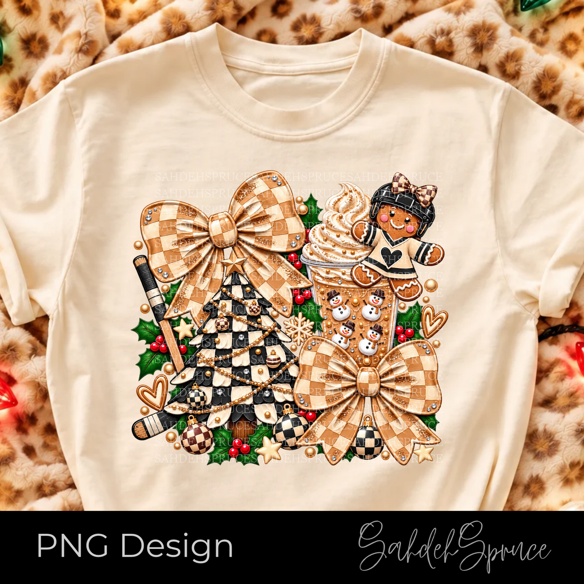 Christmas Hockey PNG, Checkered Christmas PNG, Gingerbread Hockey Girl, Hockey Mom PNG, Coquette Christmas PNG, Christmas Coffee PNG, Hockey Girl Digital Design, Trendy Christmas PNG, Christmas Bow PNG, Hockey Sublimation, Christmas DTF Design, Neutral Christmas PNG, Hockey Sweatshirt Design, Gingerbread Christmas PNG, Retro Christmas Digital File