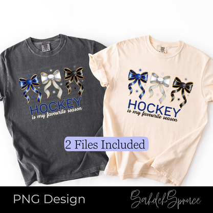 hockey is my favourite season png, hockey bows stars png, hockey mom png file, digital hockey text png, bows stars hockey design, hockey lover graphic png, game day hockey png, commercial hockey graphic, instant download hockey png, cute hockey season design
