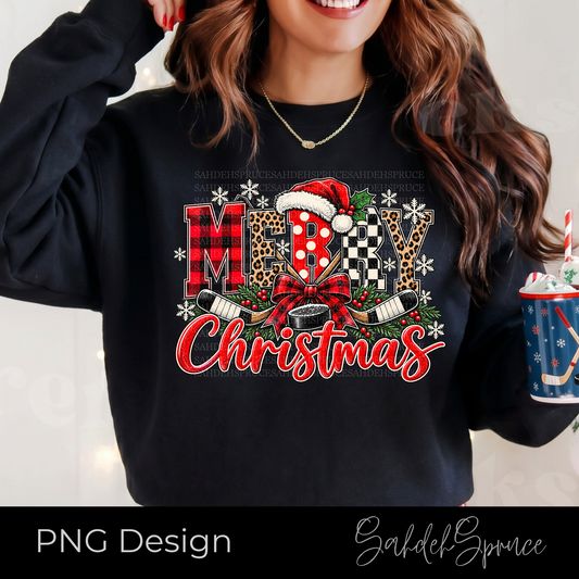 Merry Christmas Hockey PNG, Christmas Hockey PNG, Hockey Mom PNG, Hockey Christmas Design, Hockey Sublimation PNG, Christmas Hockey Digital Download, Hockey Dad PNG, Hockey Shirt Design, Hockey Sweatshirt PNG, Christmas Sublimation, Hockey Holiday Design, Hockey Lover Gift, Hockey Mom Christmas, Festive Hockey PNG, Christmas PNG Download