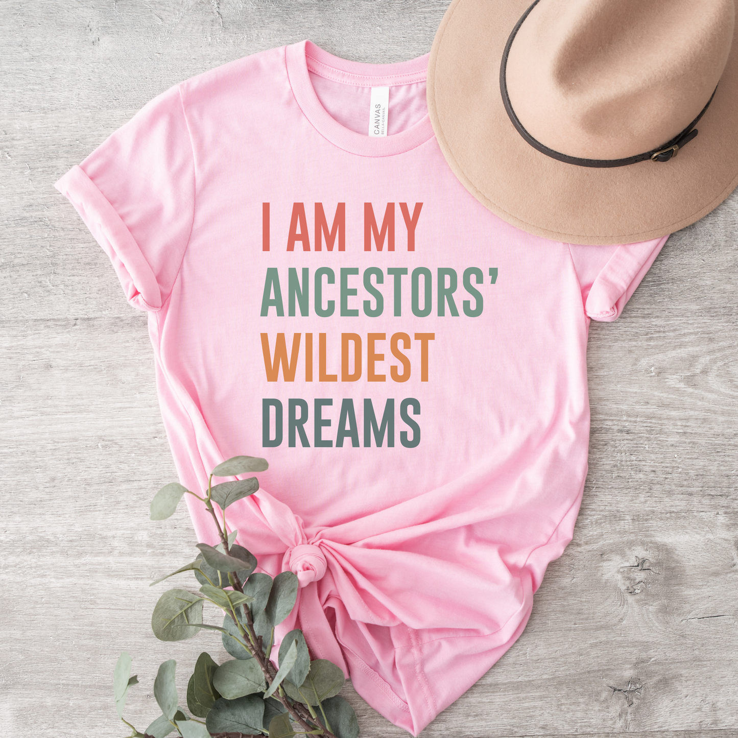 I Am My Ancestors Wildest Dreams shirt,  Ancestors Wildest Dreams tee, Indigenous pride apparel, Indigenous empowerment shirt, Unisex graphic tee Indigenous, Native pride shirt, Family owned Indigenous brand