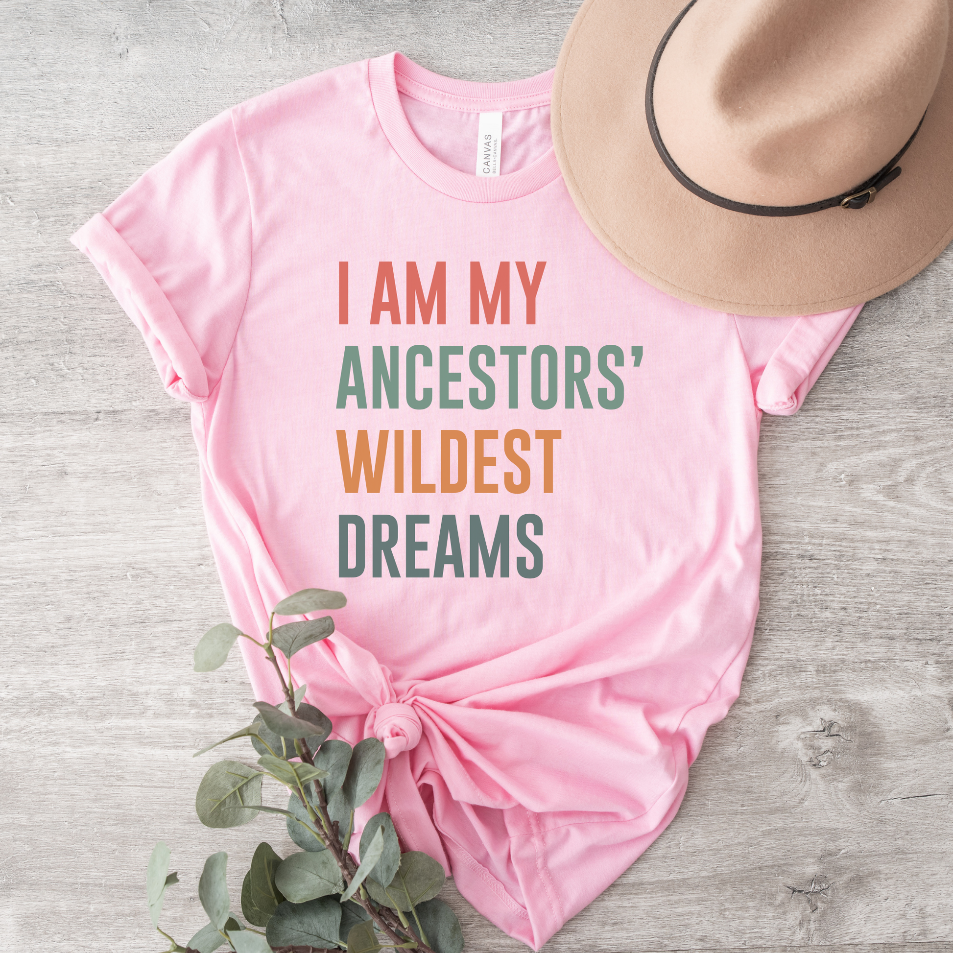 I Am My Ancestors Wildest Dreams shirt,  Ancestors Wildest Dreams tee, Indigenous pride apparel, Indigenous empowerment shirt, Unisex graphic tee Indigenous, Native pride shirt, Family owned Indigenous brand