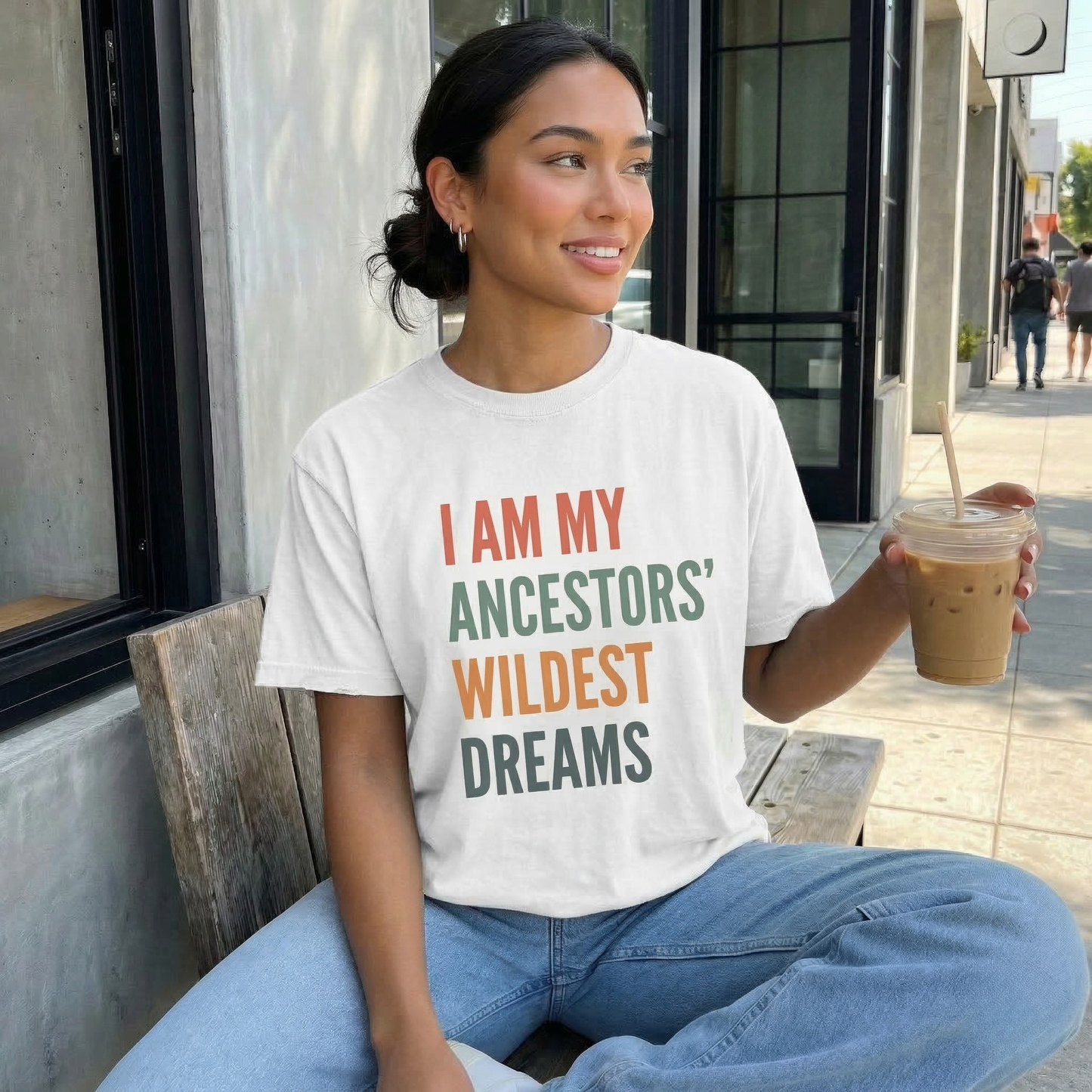 I Am My Ancestors Wildest Dreams shirt,  Ancestors Wildest Dreams tee, Indigenous pride apparel, Indigenous empowerment shirt, Unisex graphic tee Indigenous, Native pride shirt, Family owned Indigenous brand