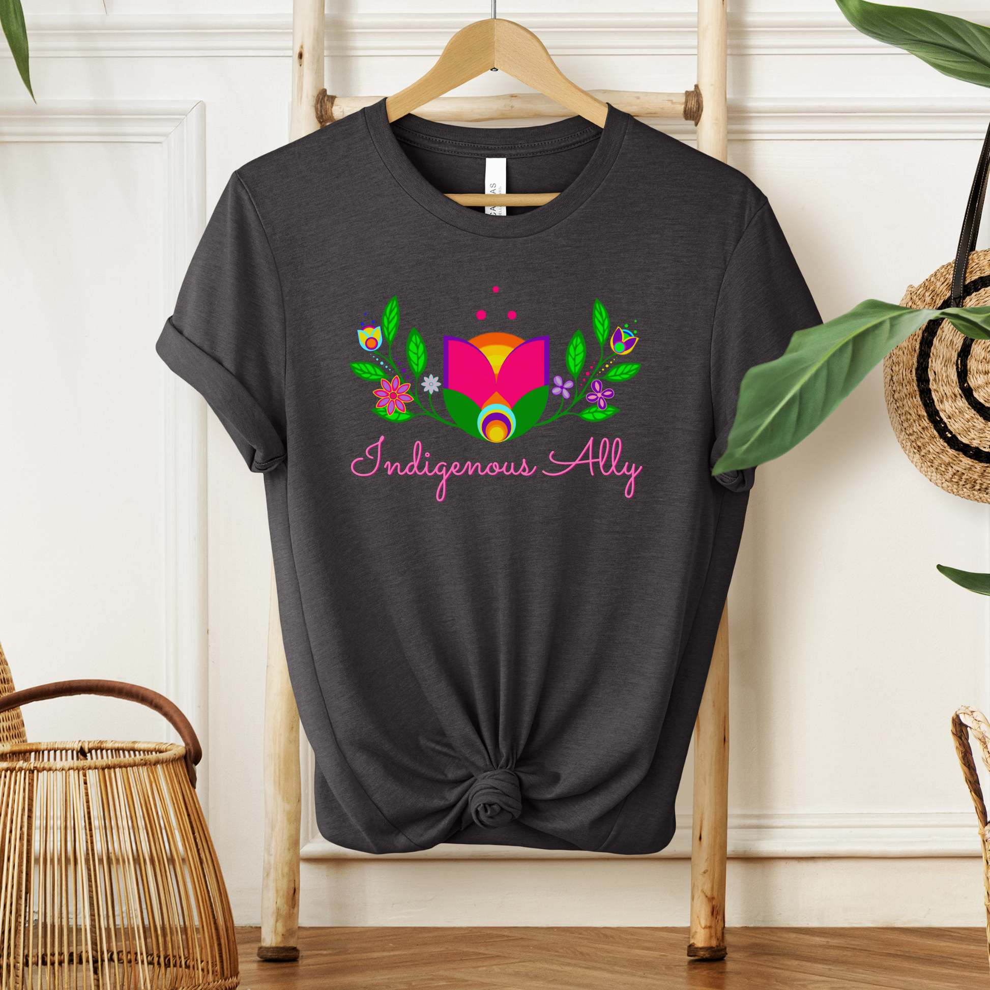 Indigenous ally shirt, allyship shirt, Indigenous support tee, Indigenous awareness shirt, unisex graphic tee, solidarity shirt, advocacy apparel, truth and reconciliation, Indigenous rights, support Indigenous communities, statement tee