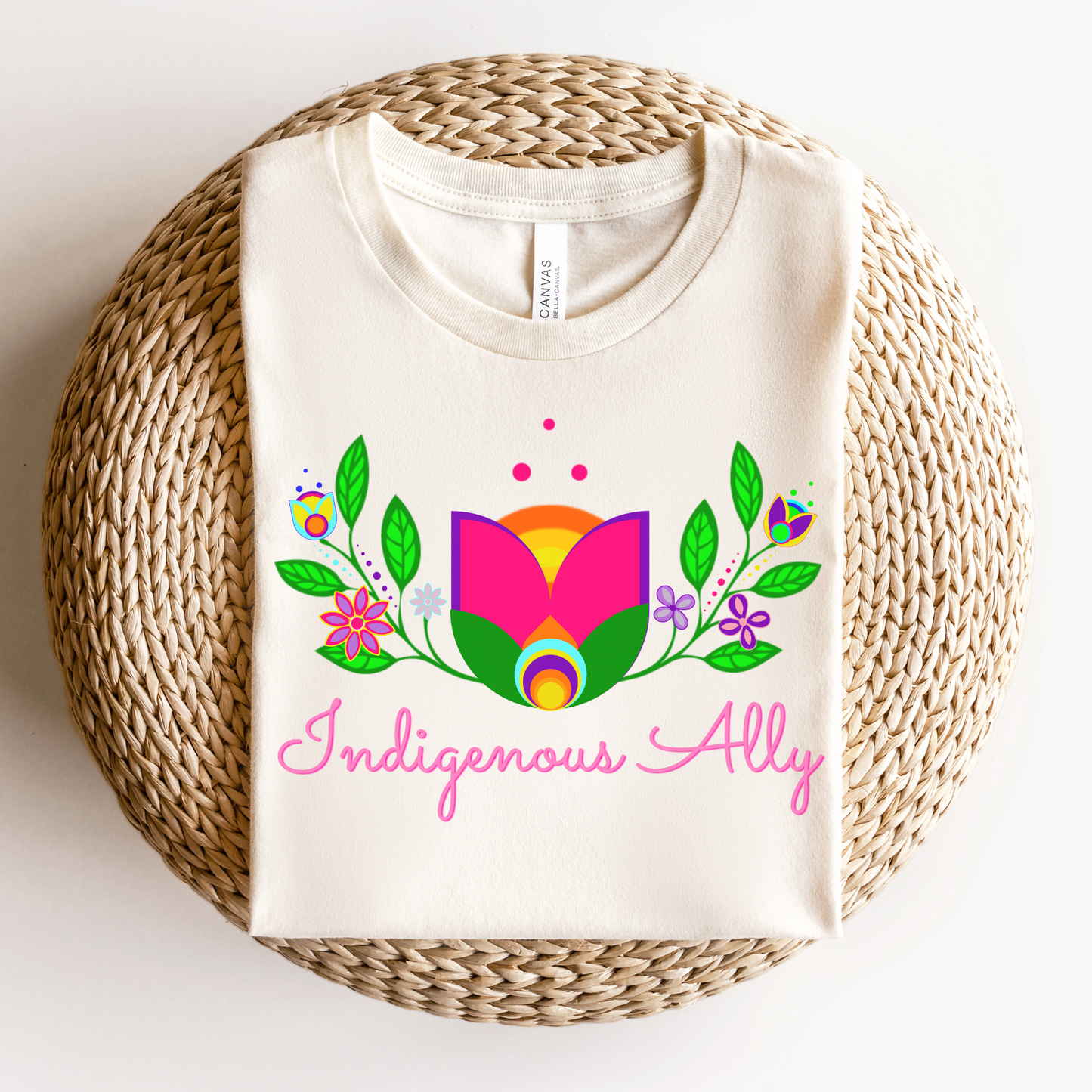 Indigenous ally shirt, allyship shirt, Indigenous support tee, Indigenous awareness shirt, unisex graphic tee, solidarity shirt, advocacy apparel, truth and reconciliation, Indigenous rights, support Indigenous communities, statement tee