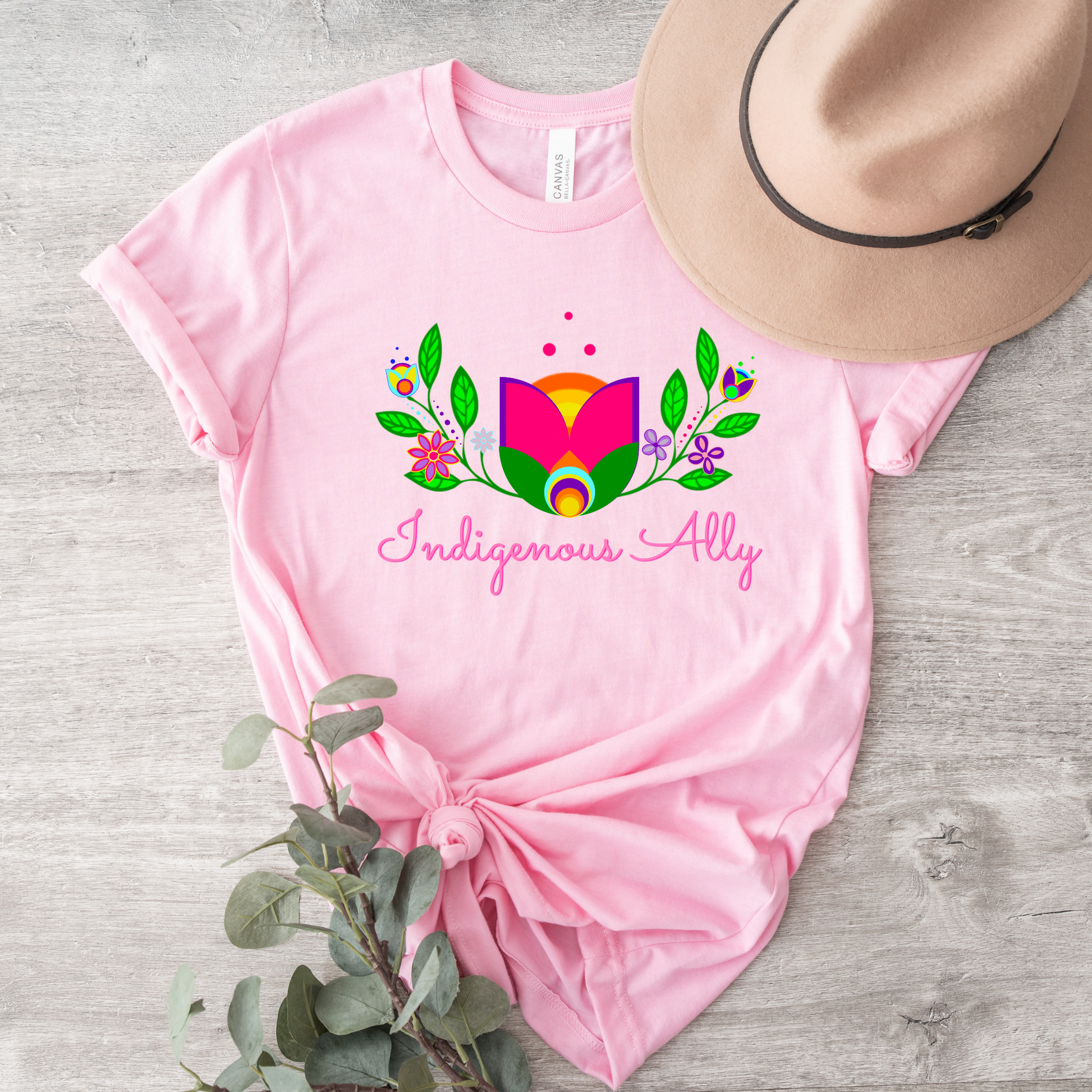 Indigenous ally shirt, allyship shirt, Indigenous support tee, Indigenous awareness shirt, unisex graphic tee, solidarity shirt, advocacy apparel, truth and reconciliation, Indigenous rights, support Indigenous communities, statement tee