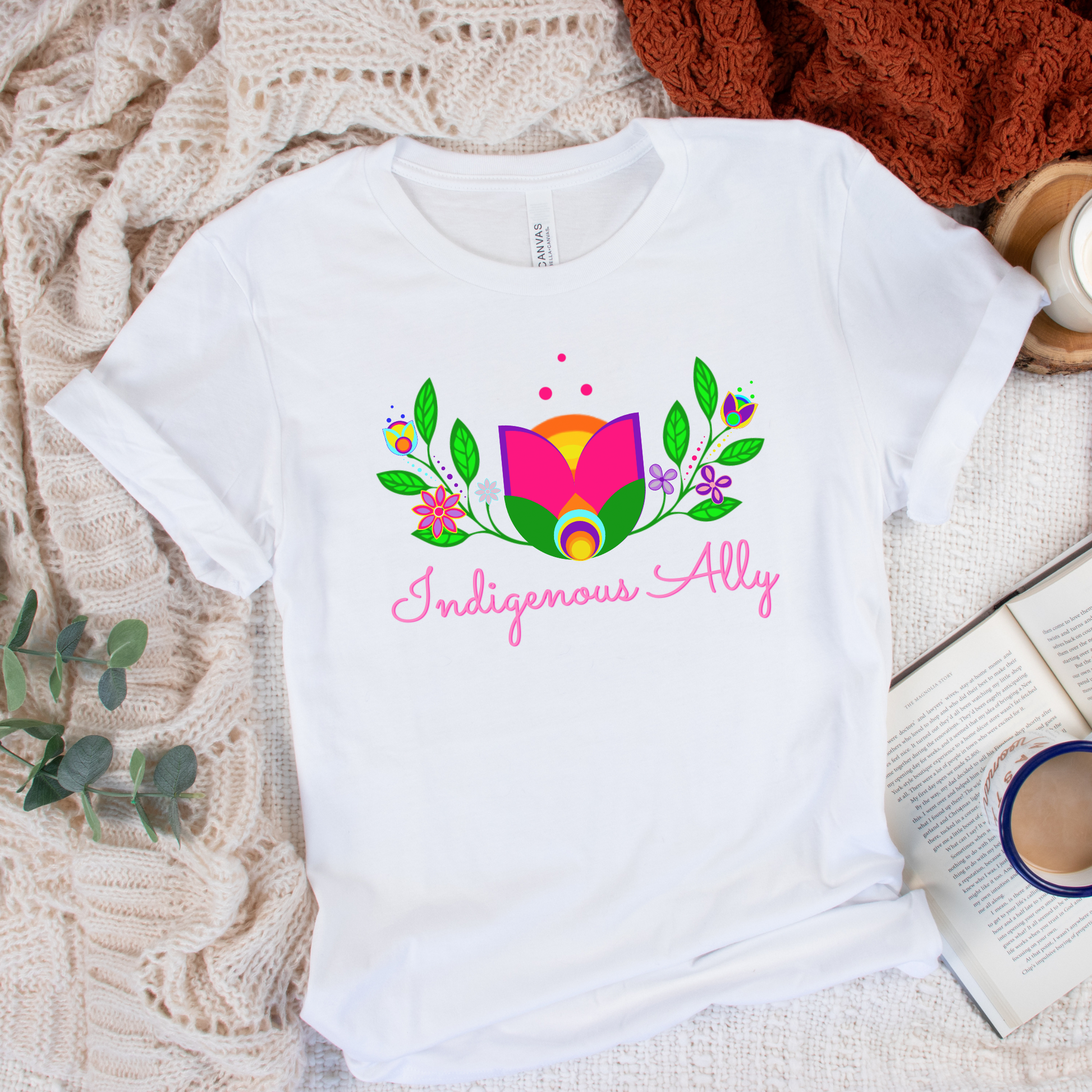 Indigenous ally shirt, allyship shirt, Indigenous support tee, Indigenous awareness shirt, unisex graphic tee, solidarity shirt, advocacy apparel, truth and reconciliation, Indigenous rights, support Indigenous communities, statement tee