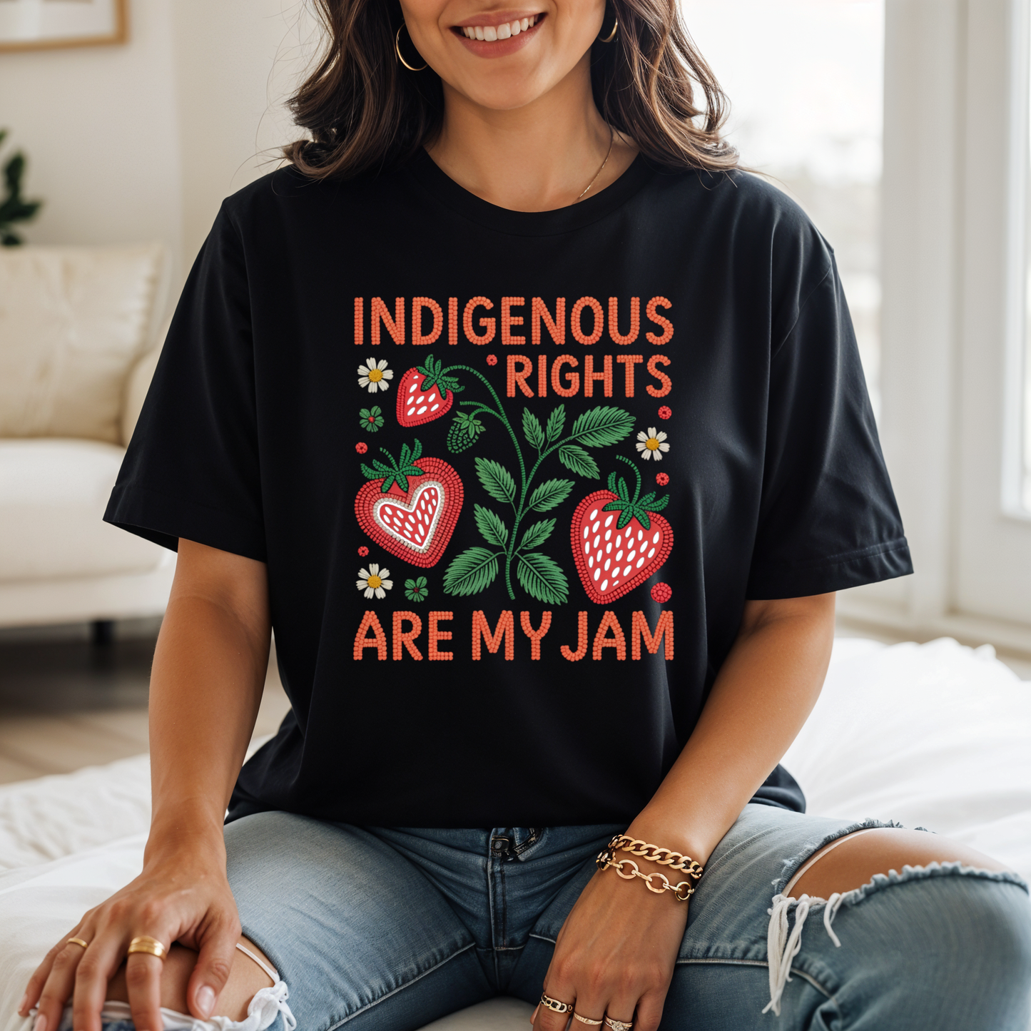 Indigenous Rights Are My Jam Unisex T-Shirt