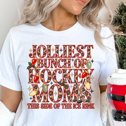 Jolliest Bunch of Hockey Moms, Hockey Mom Christmas, Christmas Hockey Shirt, Hockey Mom Shirt, Hockey Mom T-Shirt, Hockey Christmas, Leopard Print Christmas, Hockey Mom Gift, Christmas Hockey Mom, Hockey Mom Apparel, Holiday Hockey Shirt, Hockey Mama Shirt, Hockey Mom Tee, Hockey Mom Life, Christmas Hockey Tee, Hockey Tournament Shirt, Festive Hockey Shirt, Hockey Team Mom, Rink Mom Shirt, Hockey Christmas Gift, Hockey Mom Holiday, Christmas Lights Shirt, Leopard Print Hockey, Hockey Lover Gift, Vintage Chr