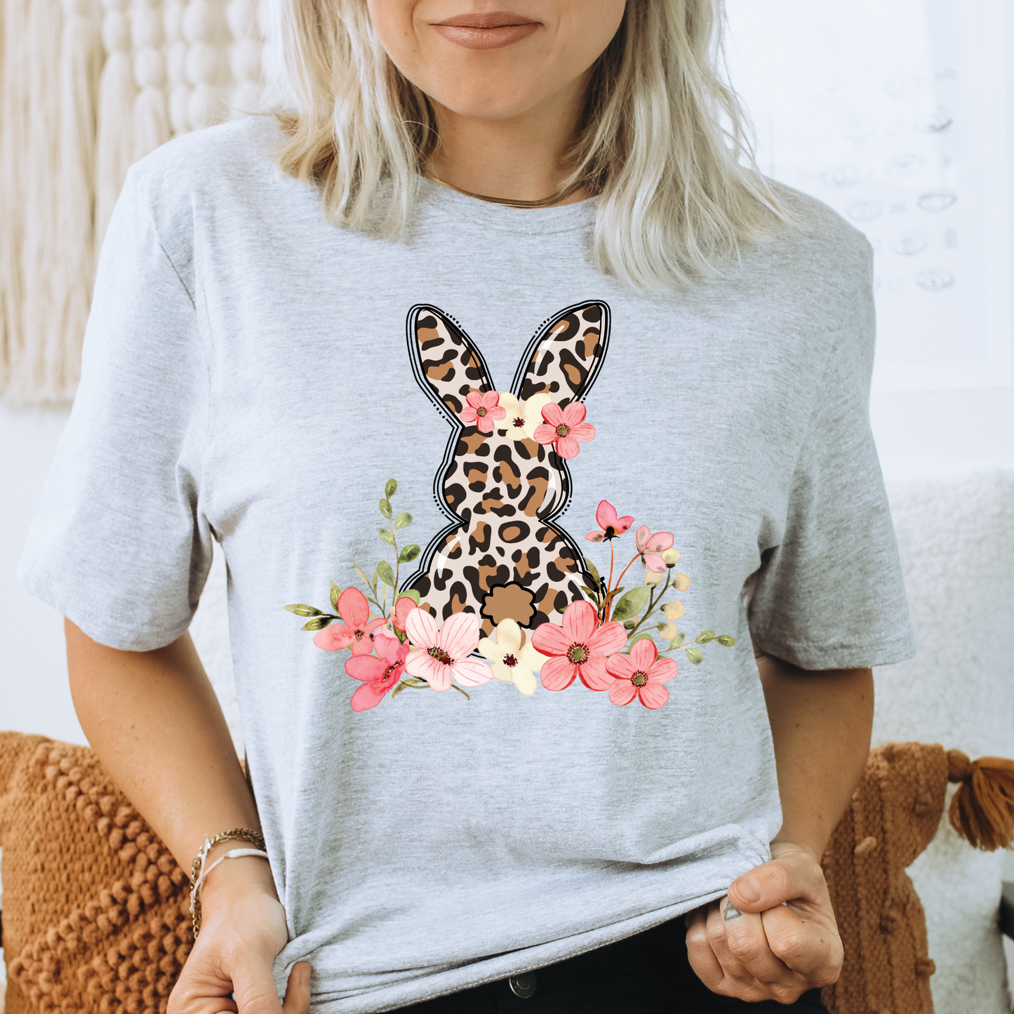 leopard pink easter shirt, pink easter bunny graphic tee, leopard carrot bunny shirt, cute easter leopard apparel, womens pink easter t-shirt, kids easter bunny shirt, family matching easter tops, gold accent easter bunny design, leopard print carrot graphic, unisex spring holiday tee, sahdeh spruce easter shirt