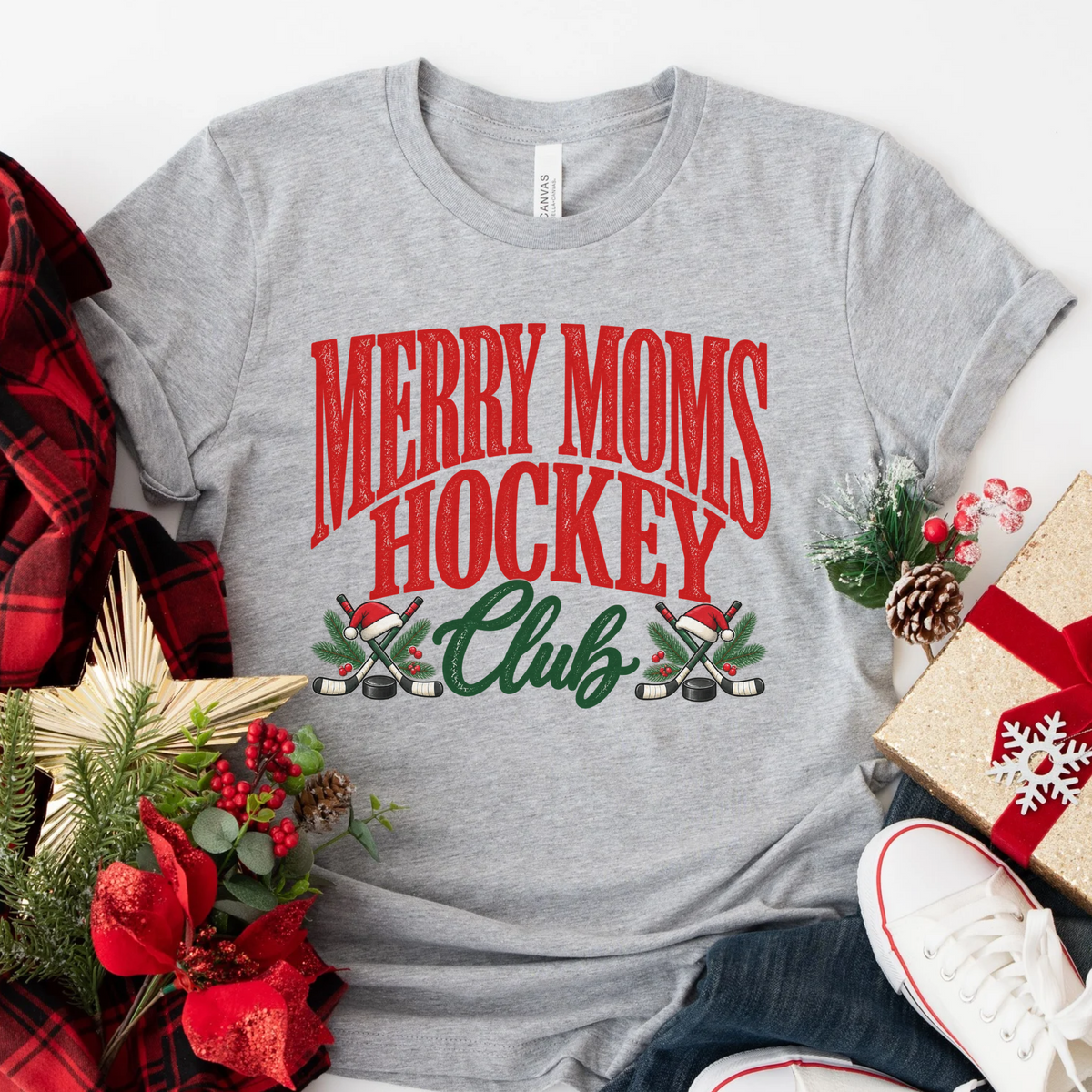 Merry Moms Hockey Club, Christmas Hockey Shirt, Hockey Mom Shirt, Hockey Mom T-Shirt, Christmas Hockey Mom, Hockey Mom Gift, Hockey Christmas, Hockey Mom Apparel, Holiday Hockey Shirt, Hockey Club Shirt, Hockey Team Mom, Hockey Season Shirt, Vintage Hockey Shirt, Hockey Mom Christmas, Hockey Tournament Shirt, Hockey Mama, Rink Mom Shirt, Christmas T-Shirt, Hockey Mom Tee, Hockey Family Gift, Hockey Christmas Gift, Festive Hockey Shirt, Hockey Mom Clothing, Hockey Lover Gift, Hockey Mom Holiday