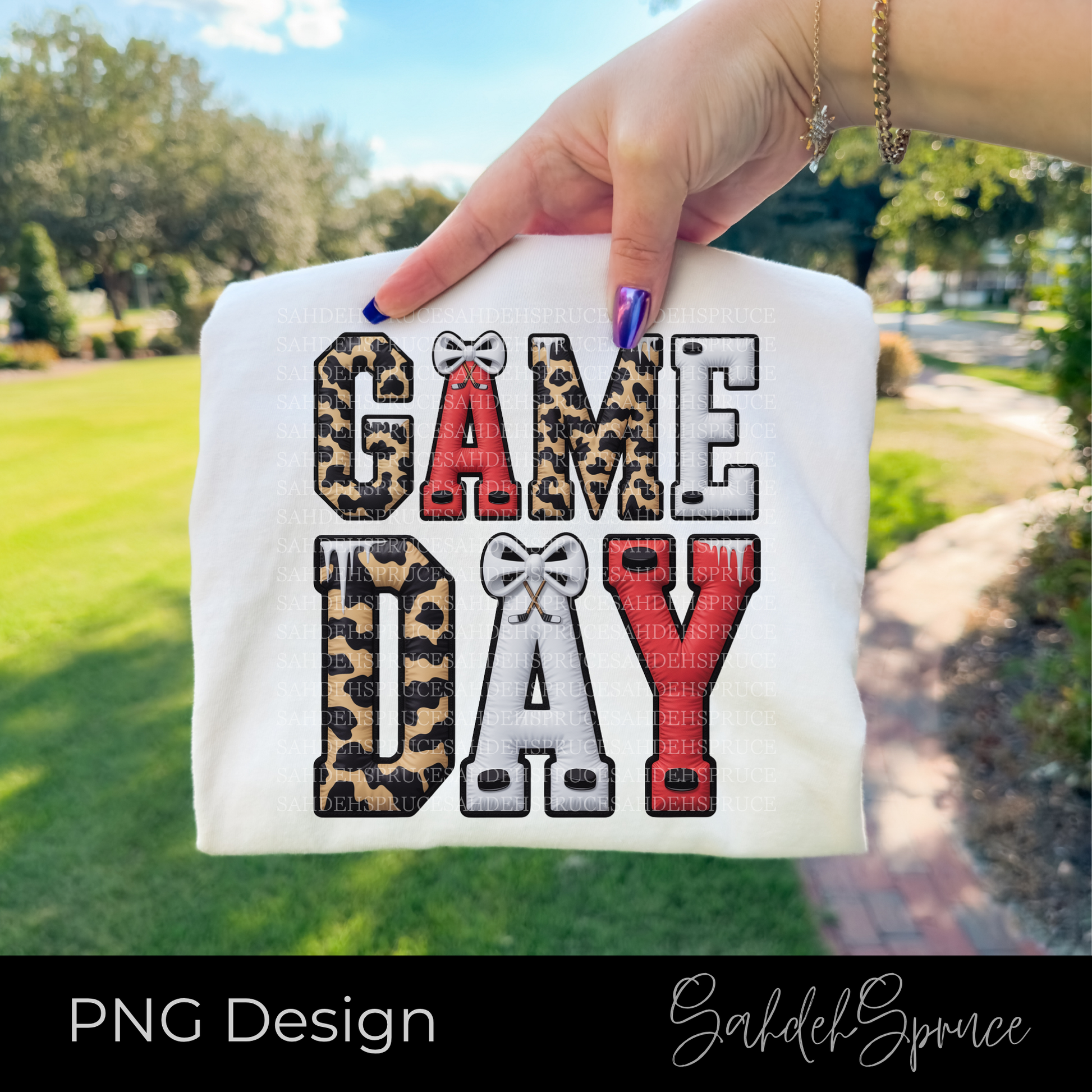 game day hockey leopard png, hockey leopard print png, hockey mom png digital download, game day hockey sublimation design, cricut hockey png file, leopard hockey graphic, hockey fan shirt design, hockey tumbler png, instant download hockey png, hockey clipart commercial use
