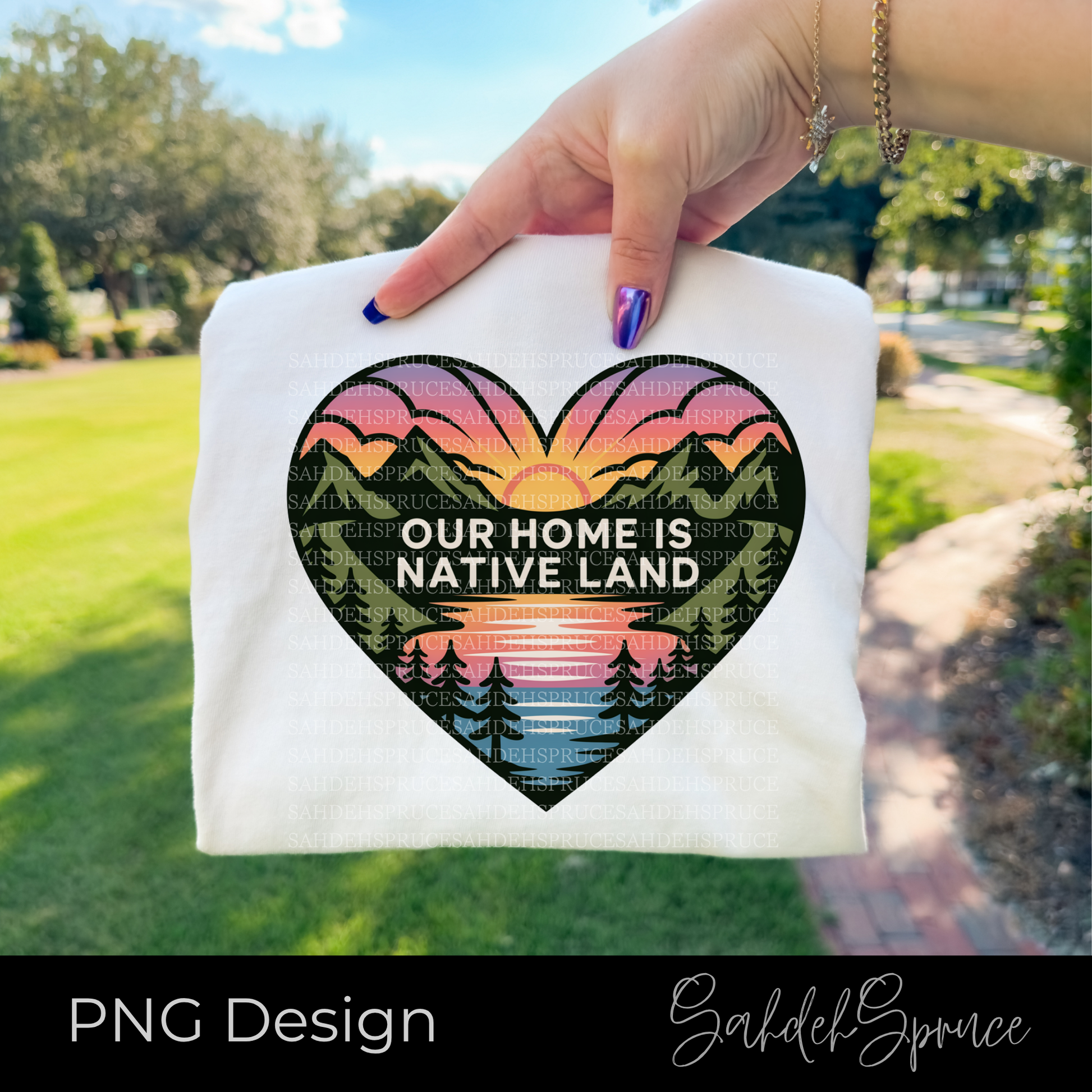 indigenous png, native land design, our home is native land, digital download png, cricut design, sublimation design, nature landscape png, indigenous art png, awareness design, svg alternative, printable design, shirt design png