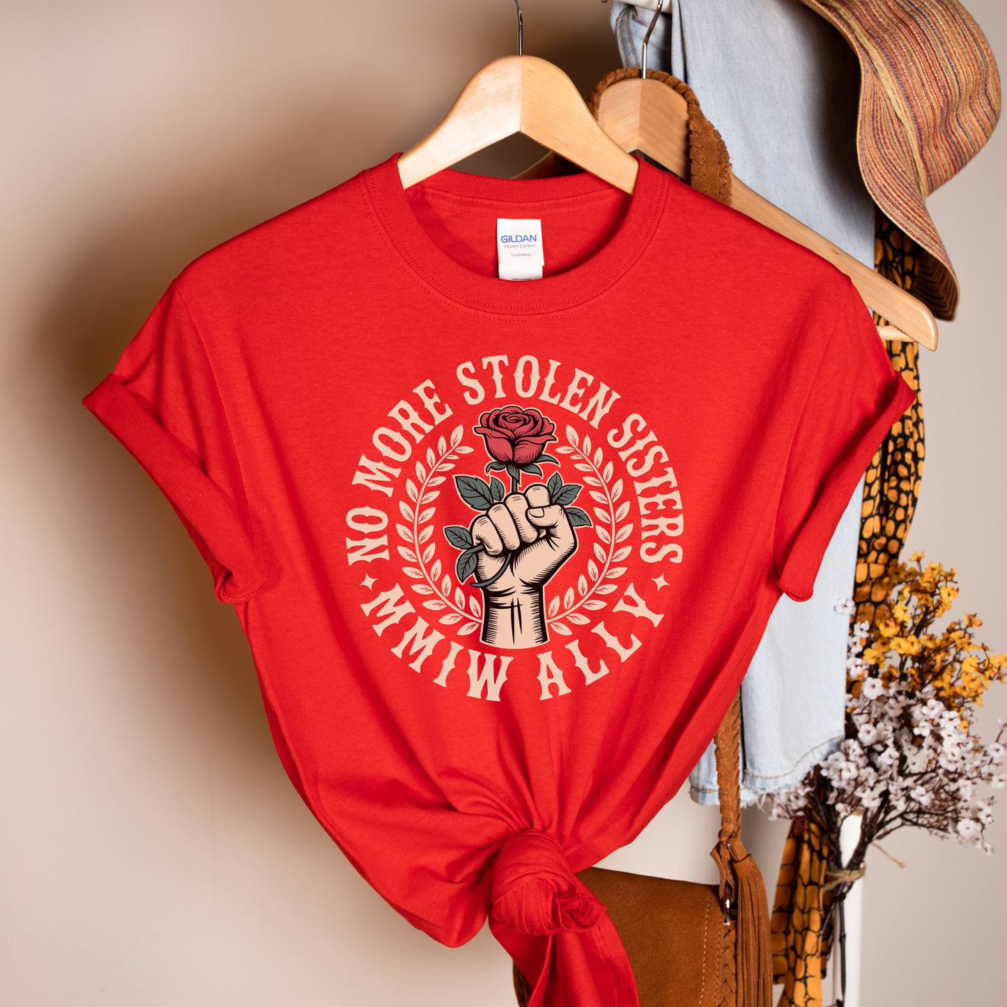 No More Stolen Sisters MMIW Ally  Unisex T-Shirt