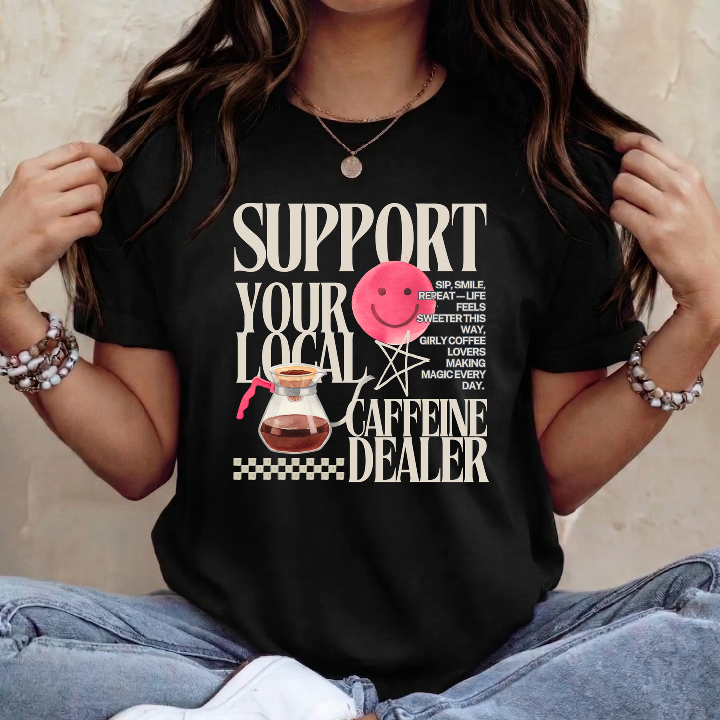 coffee shirt, caffeine dealer shirt, funny coffee tee, coffee lover gift, barista shirt, espresso lover, coffee humor shirt, caffeine addict tee, funny graphic tee, coffee quote shirt, gift for coffee lover, unisex coffee shirt, trendy coffee apparel
